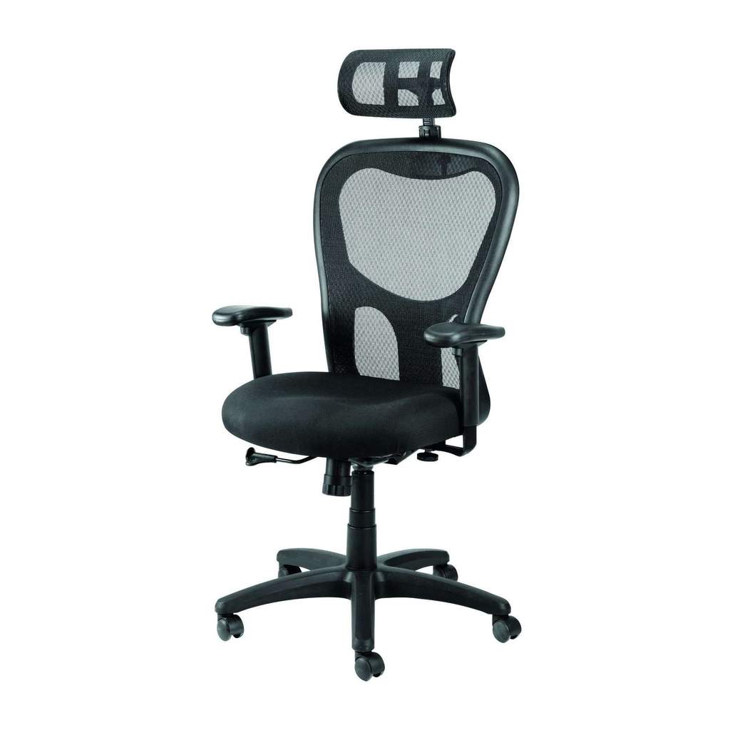 Green Fabric Seat Swivel Adjustable Executive Chair Mesh Back Plastic Frame - 99fab 