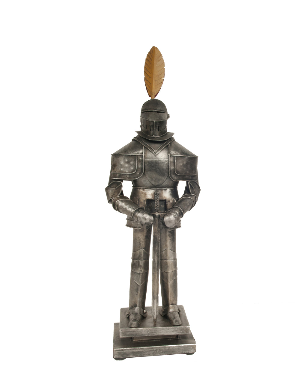 Medieval Armor Suit Tin Antique Decor - 99fab 