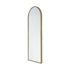 70" Brushed Arch Bathroom Over Vanity Mirror Wall Mounted With Metal Frame