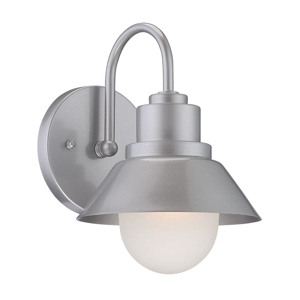 Brushed Silver Lamp Shade Wall Light - 99fab 