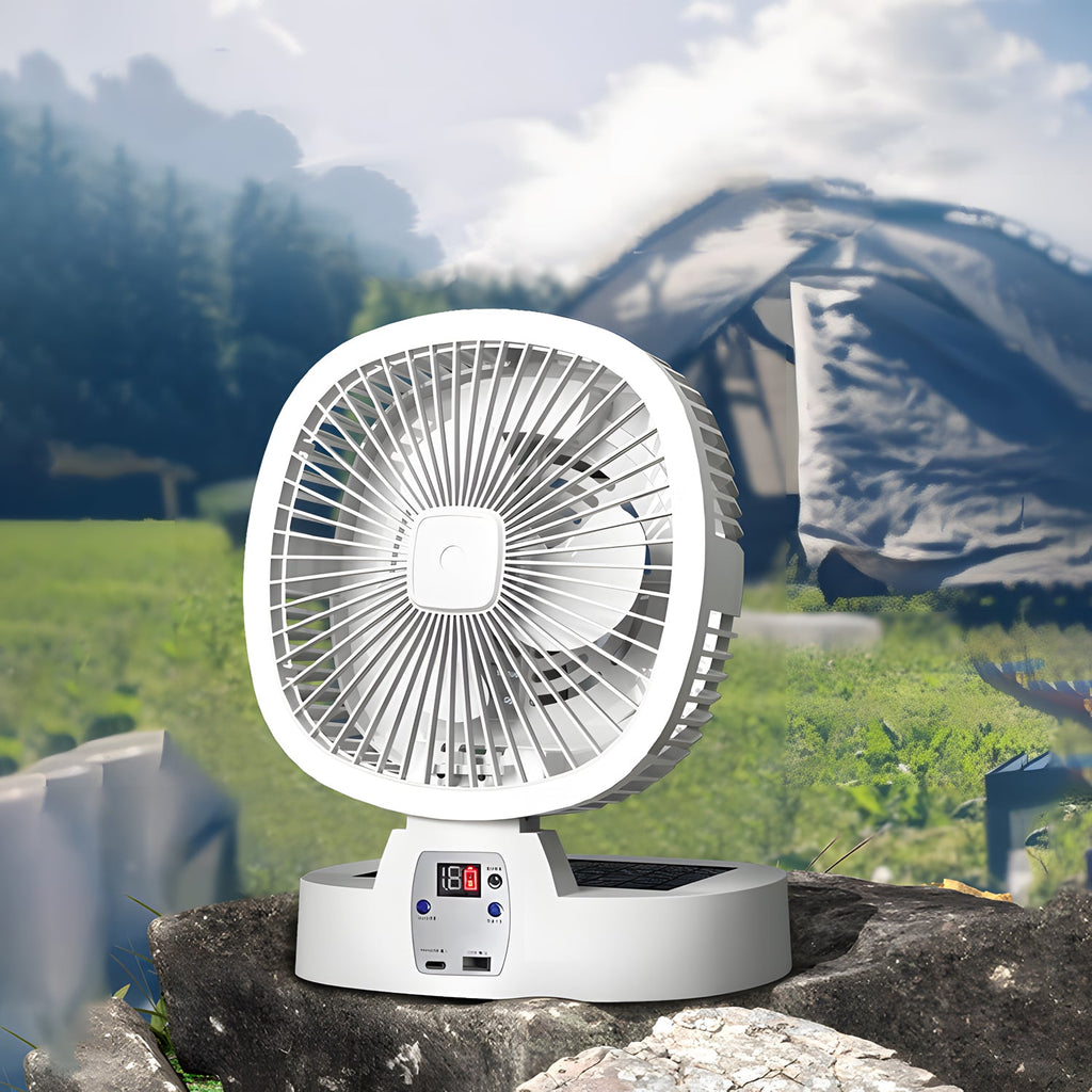 Sun Chill Solar-Powered Portable Fan-0