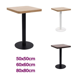 vidaXL Bistro Table Dining Room Bar Coffee Dinner Table Desk Furniture MDF-9