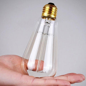 E26 ST64 60W Vintage Retro Industrial Filament Dimmable Bulb~1145-5