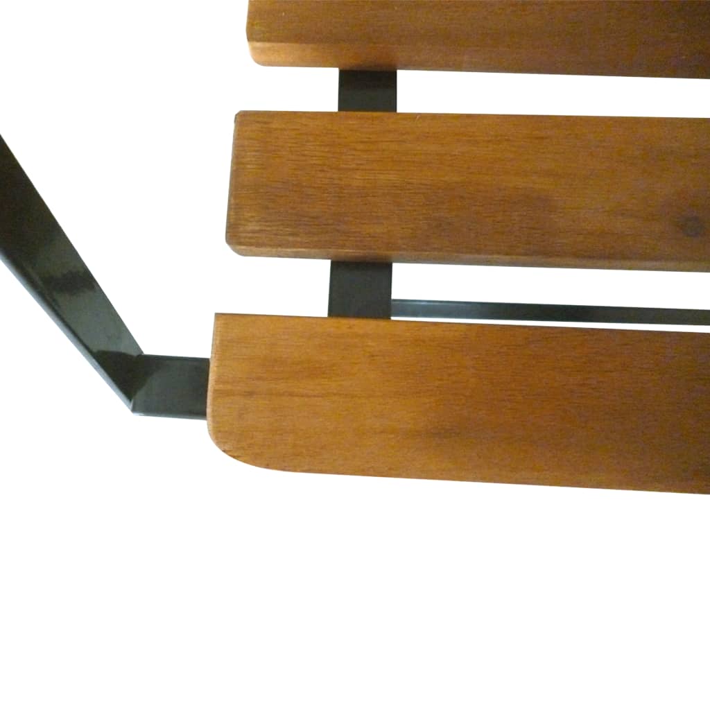 vidaXL Folding Patio Bench 44.1" Solid Wood Acacia-3