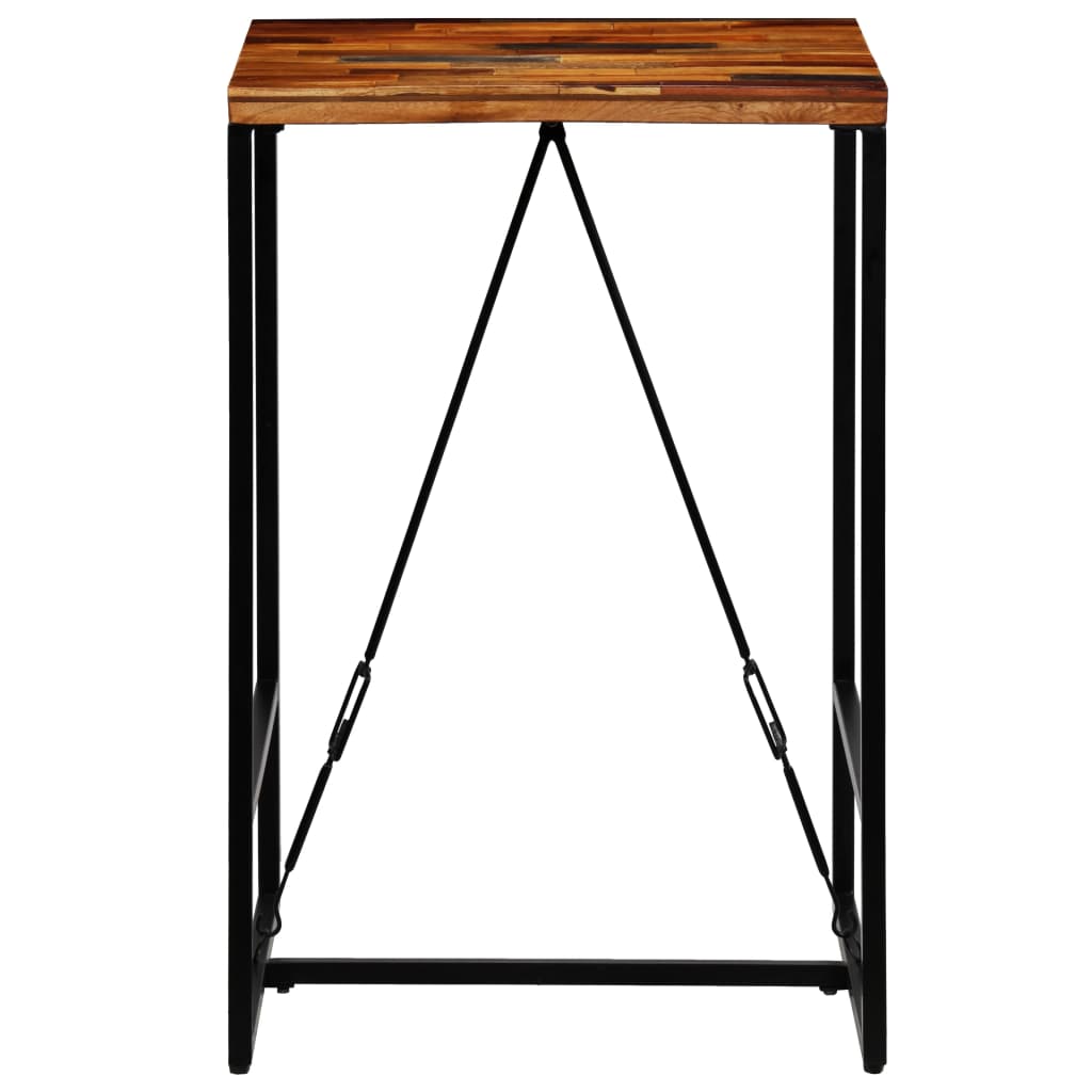 vidaXL Bar Table Pub Table Bistro Table for Dining Room Solid Reclaimed Wood-5