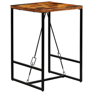 vidaXL Bar Table Pub Table Bistro Table for Dining Room Solid Reclaimed Wood-13