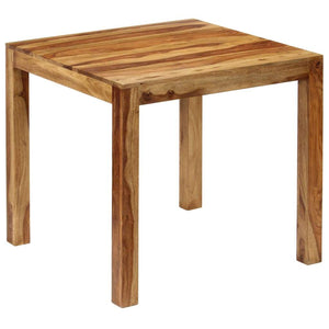 Dining Table Solid Sheesham Wood 32.2"x31.5"x29.9"