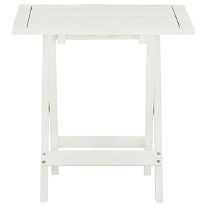 vidaXL Bistro Table Outdoor Side Table Folding Patio Table Solid Acacia Wood-16