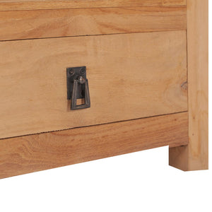 vidaXL Bedside Cabinet 15.7"x11.8"x19.7" Solid Wood Teak-5