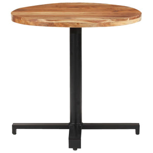 vidaXL Bistro Table Round Ø31.5"x29.5" Solid Acacia Wood-0