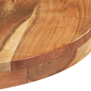 vidaXL Bistro Table Round Ø31.5"x29.5" Solid Acacia Wood-2