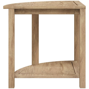 vidaXL Bathroom Side Table 17.7"x17.7"x17.7" Solid Wood Teak-1