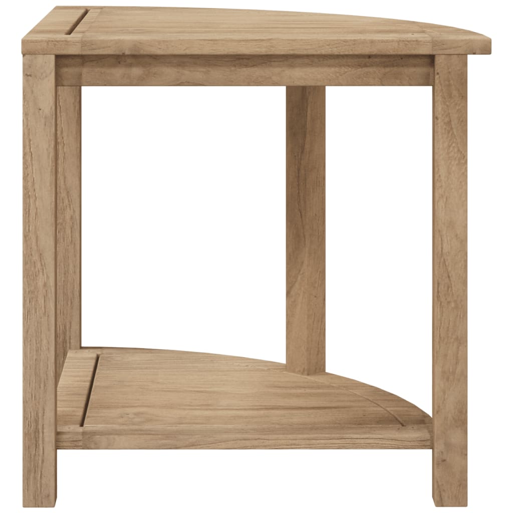 vidaXL Bathroom Side Table 17.7"x17.7"x17.7" Solid Wood Teak-2