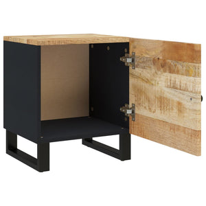 vidaXL Bedside Cabinets 2 pcs 15.7"x13"x18.1" Solid Wood Mango-8