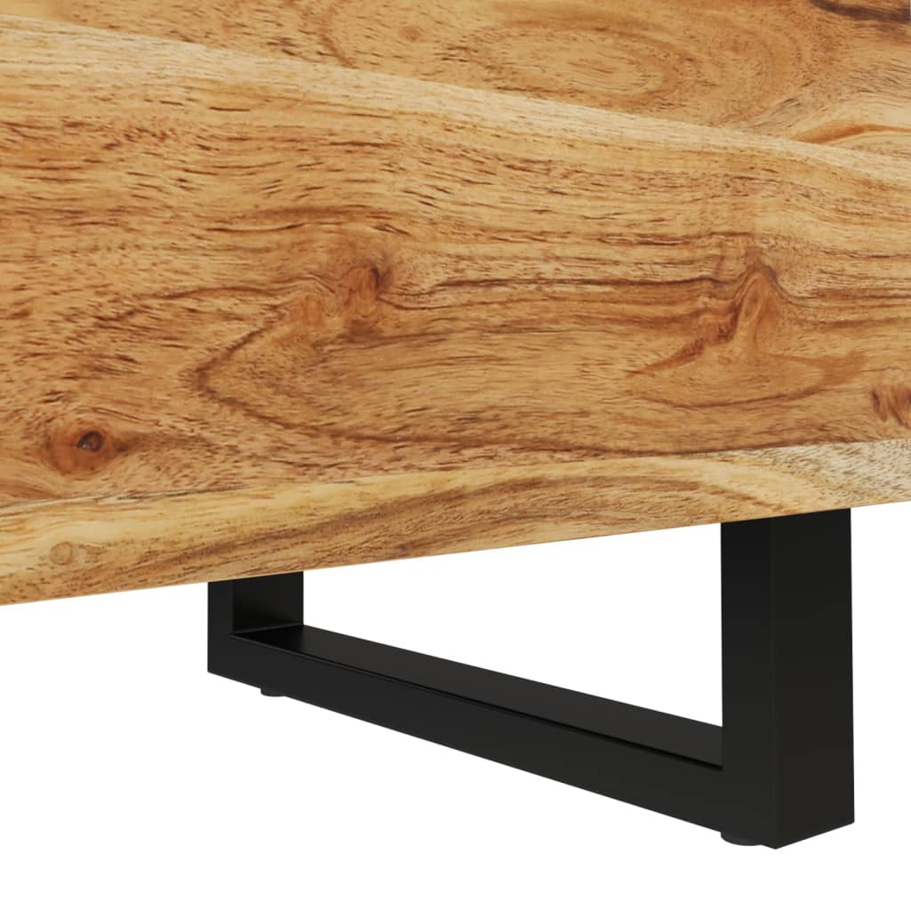 vidaXL Bedside Cabinets 2 pcs 15.7"x13"x18.1" Solid Wood Acacia-4