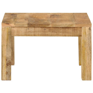 vidaXL Coffee Table 21.7"x21.7"x13.8" Solid Wood Mango-1