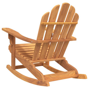 vidaXL Adirondack Chair Patio Lawn Chair Weather Resistant Solid Wood Teak-9
