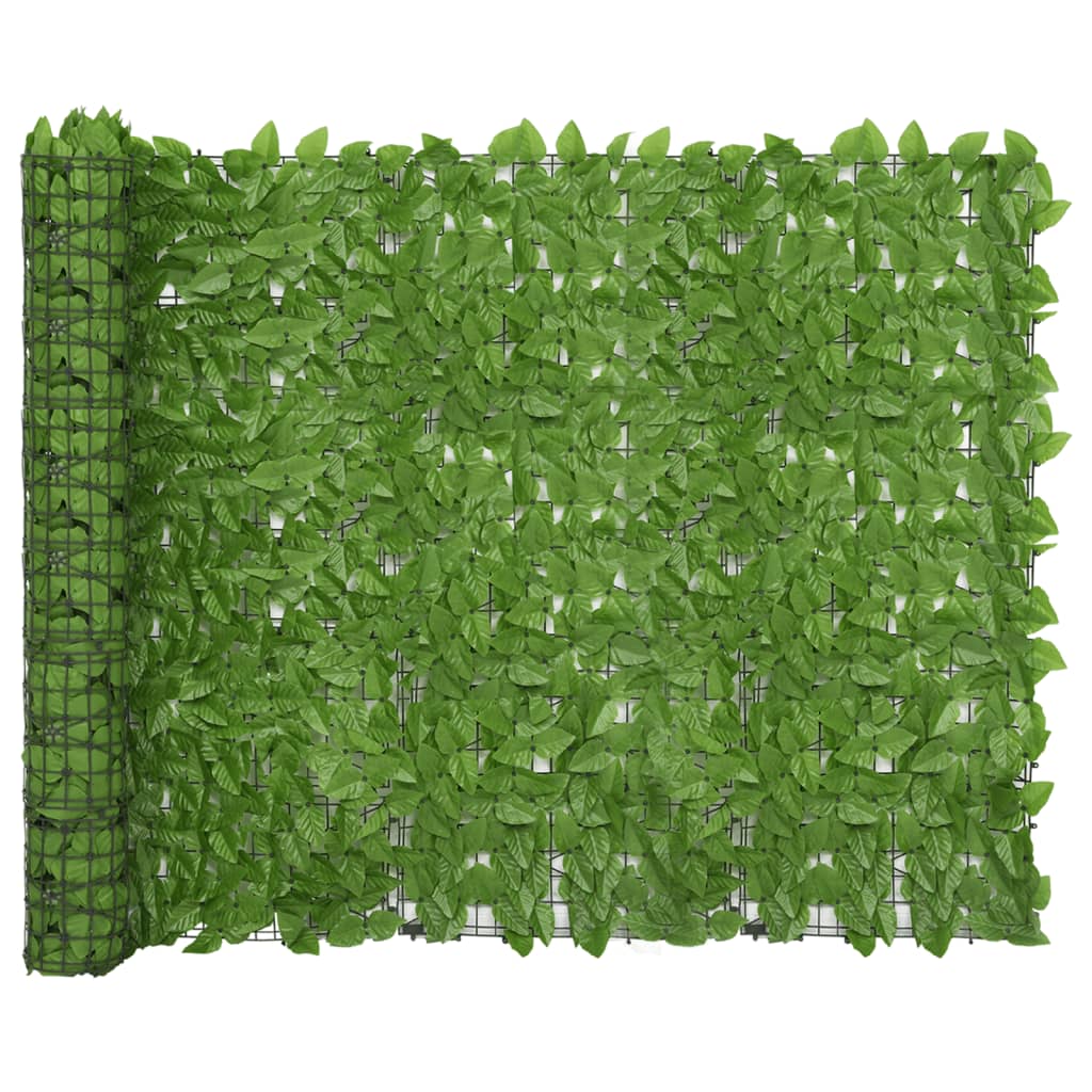 vidaXL Balcony Privacy Screen with Leaves Expandable Artificial Ivy Fence-8