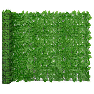 vidaXL Balcony Privacy Screen with Leaves Expandable Artificial Ivy Fence-8