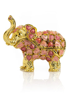 Golden Elephant with Hearts-4