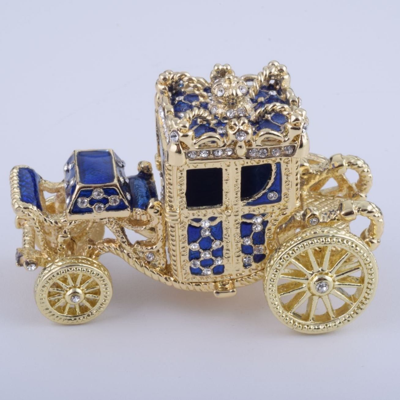 Golden Blue Carriage-0
