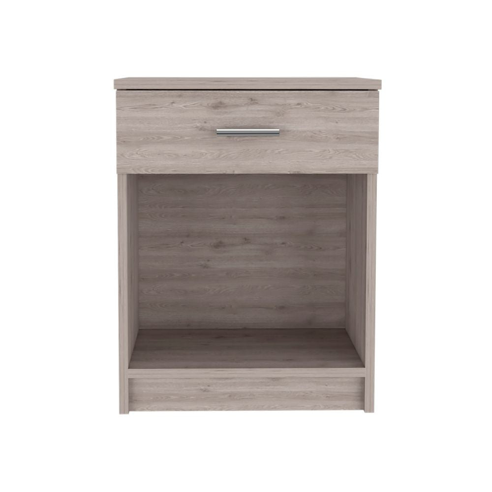 Sophisticated and Stylish Light Grey Eco Nightstand - 99fab 