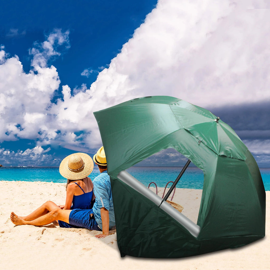 Beach Umbrella Tent Picnic Sun Shelter w/ UV Protection - 99fab 