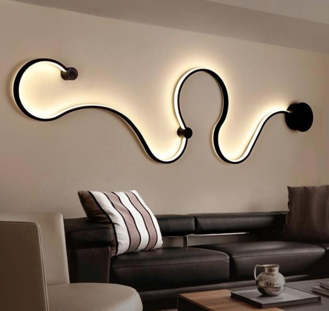 Simple creative Nordic design wall lamp decoration - 99FAB