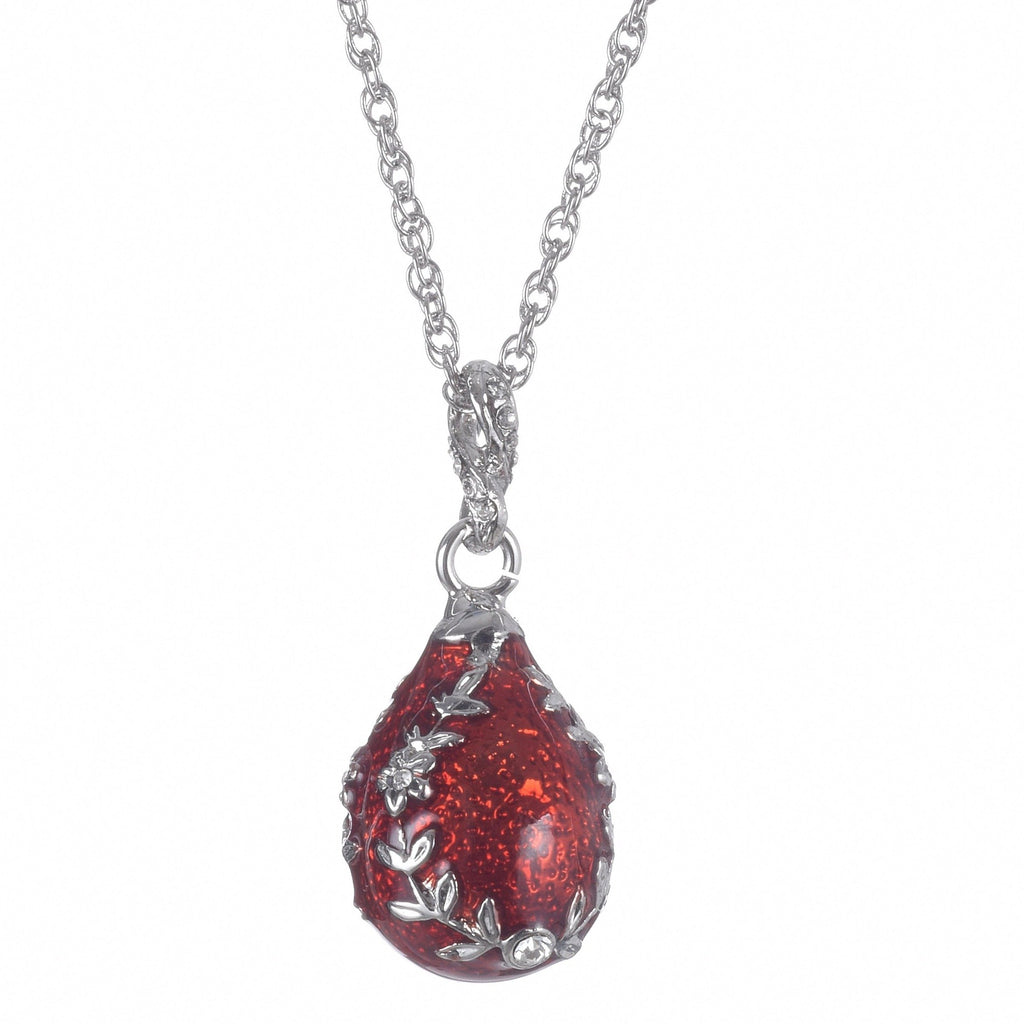 Red Egg Pendant Necklace - 99fab 