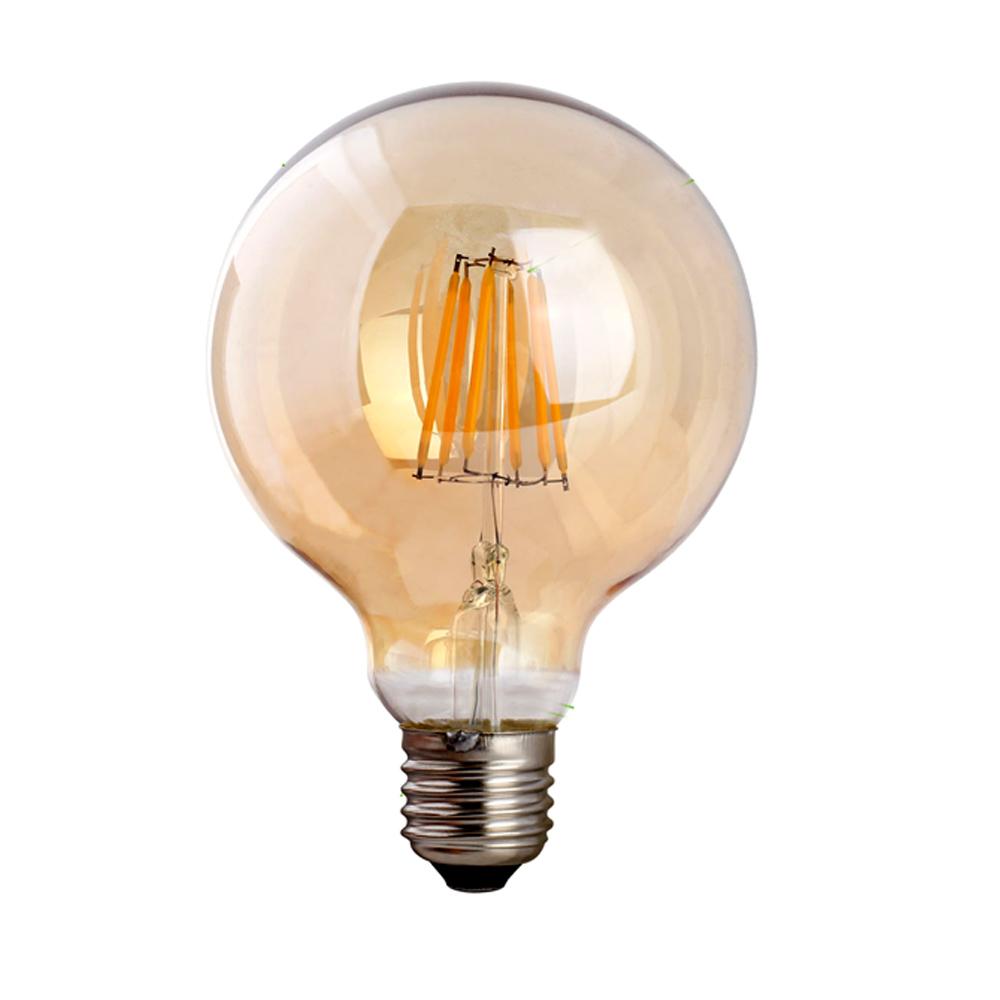G95 E26 LED Edison Bulb 8W Dimmable LED Filament Vintage Light Bulb~1042-8