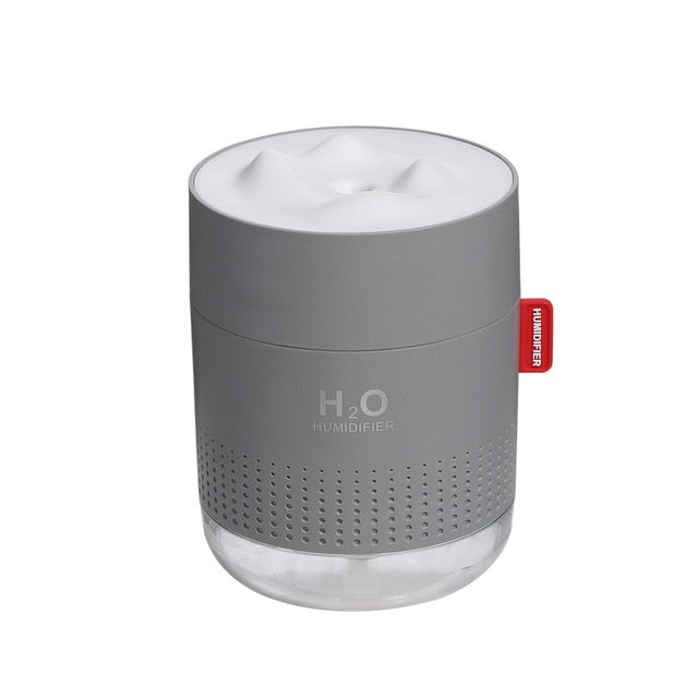 Portable Ultrasonic Humidifier 500ML Snow Mountain H2O USB Aroma Air Diffuser - Humidifier - 99fab.com
