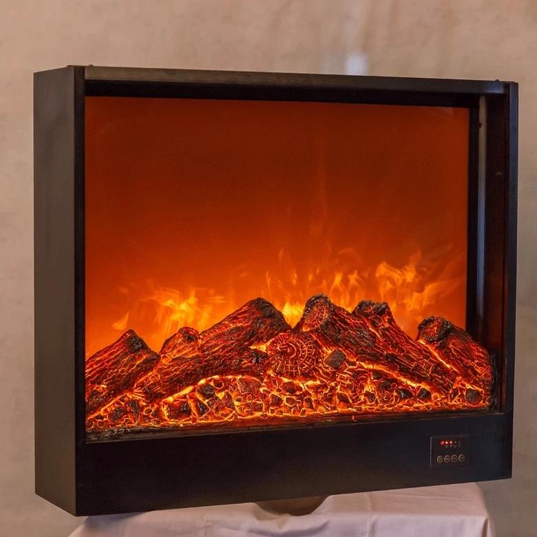 LED burner optical artificial emulation charcoal flame decoration - Fireplace Burners - 99fab.com