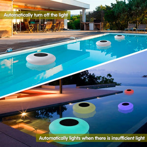 RGB Solar Lawn LED Swimming Pool Floating Light Water Drift lamp