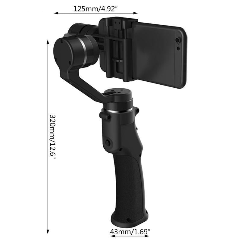 1Set 3 Axis Handheld Gimbal Stabilizer for Smartphone and Go pro Action Camera