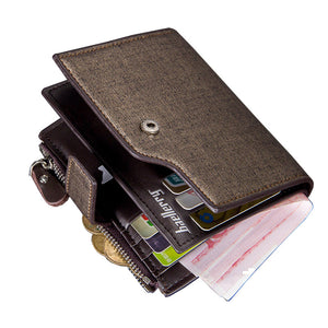 Men Microfiber leather fashion Top quality wallet - wallets - 99fab.com