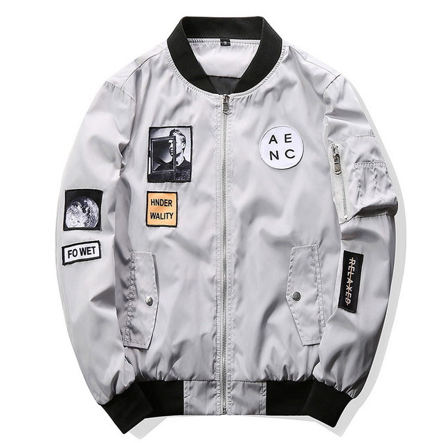 Pilot Bomber Hip Hop jacket - Men Clothing - 99fab.com