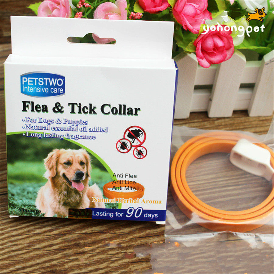 Non-toxic Anti Flea Tick Large Pet Adjustable Waterproof Collar - pet - 99fab.com