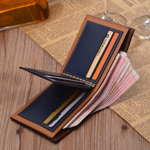 Vintage Men Leather Luxury Wallet - wallets - 99fab.com