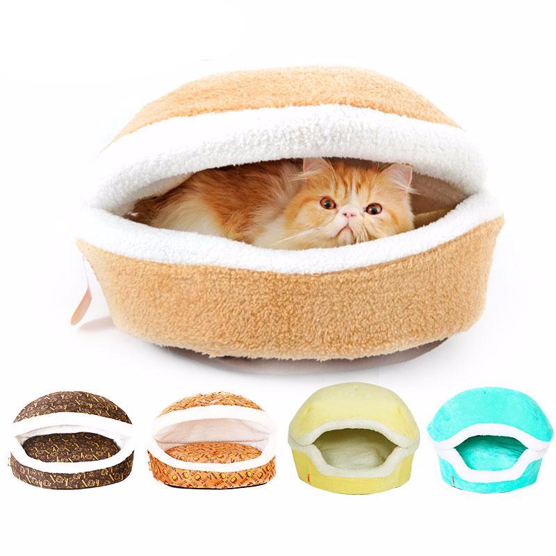 Cat Hamburger Warm Bed House - pets bed - 99fab.com