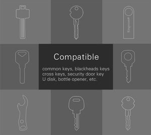 Aluminum Metallic EDC Key Wallets - Gadgets - 99fab.com