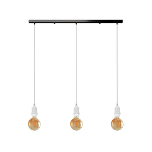 Industrial Vintage 3-Way Rectangle Ceiling Hanging Pendant Lights ~1918-3