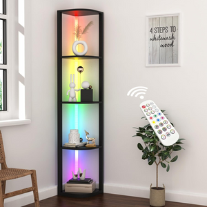 Illuminate Corner 5-Tier Shelf-4