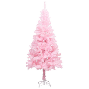 vidaXL Christmas Tree Party Decoration Artificial Tree with LEDs and Stand-13