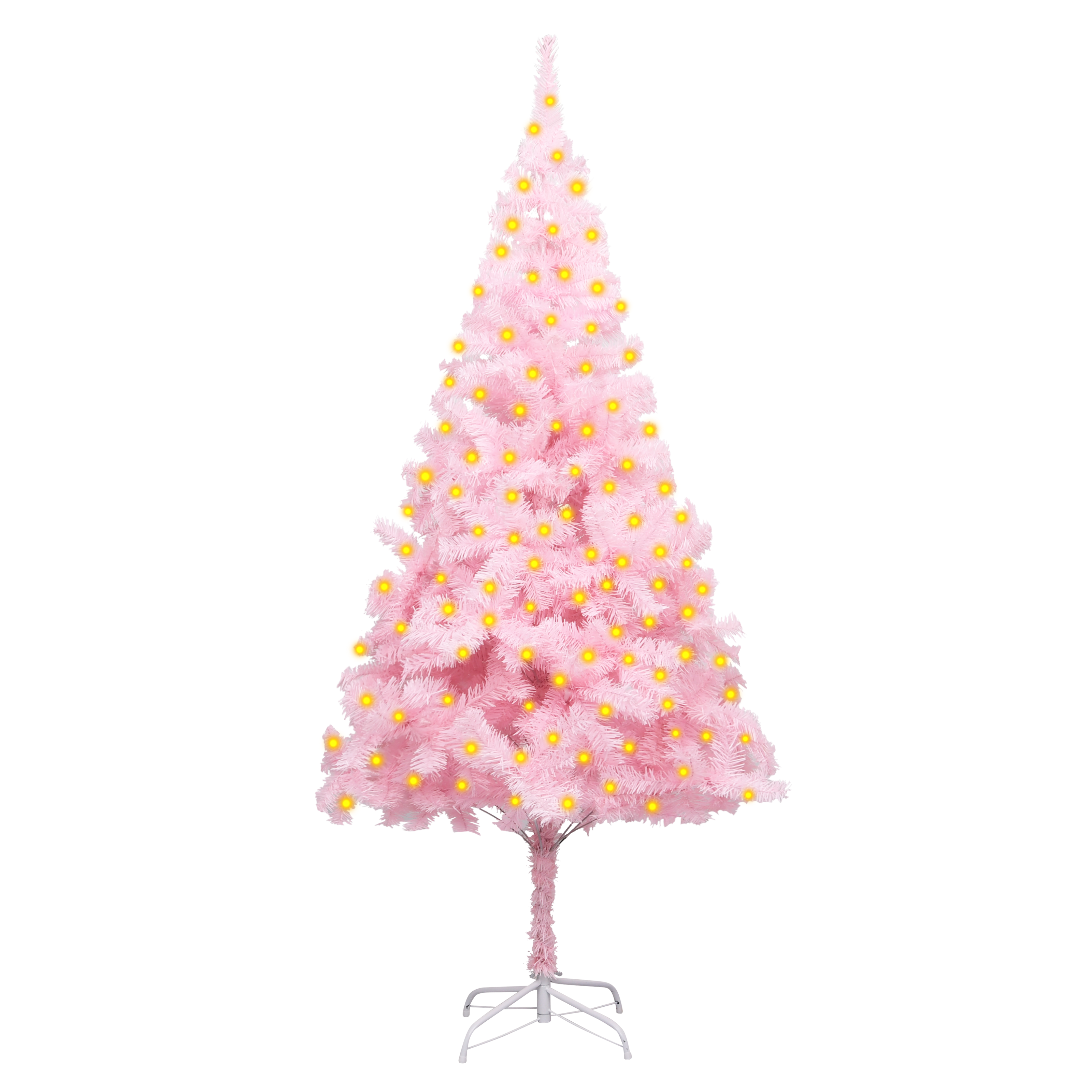 vidaXL Christmas Tree Party Decoration Artificial Tree with LEDs and Stand-111