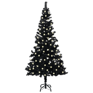 vidaXL Christmas Tree Party Decoration Artificial Tree with LEDs and Stand-38