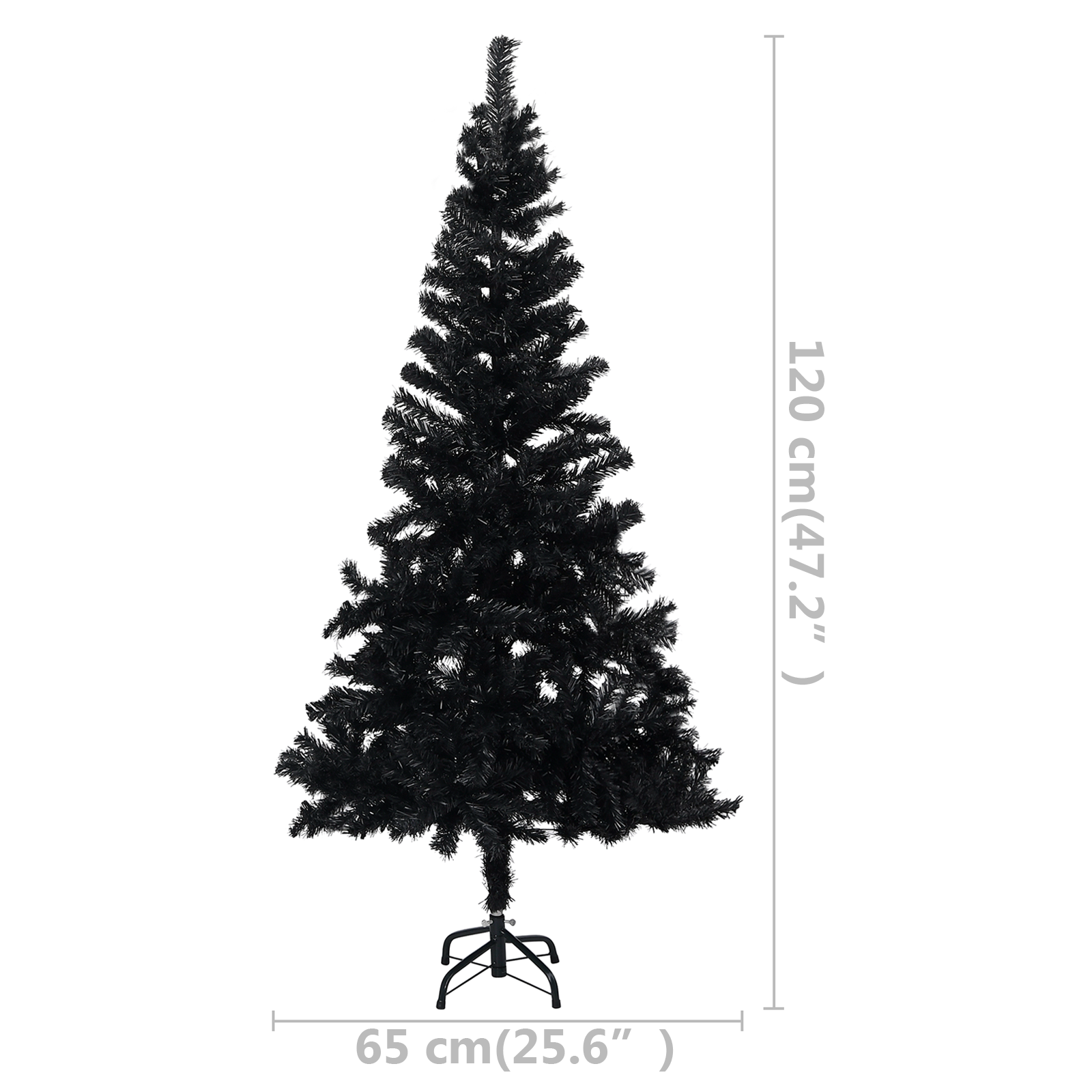 vidaXL Christmas Tree Party Decoration Artificial Tree with LEDs and Stand-110