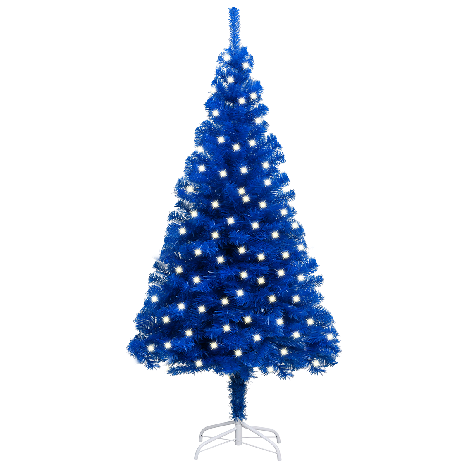 vidaXL Christmas Tree Party Decoration Artificial Tree with LEDs and Stand-51