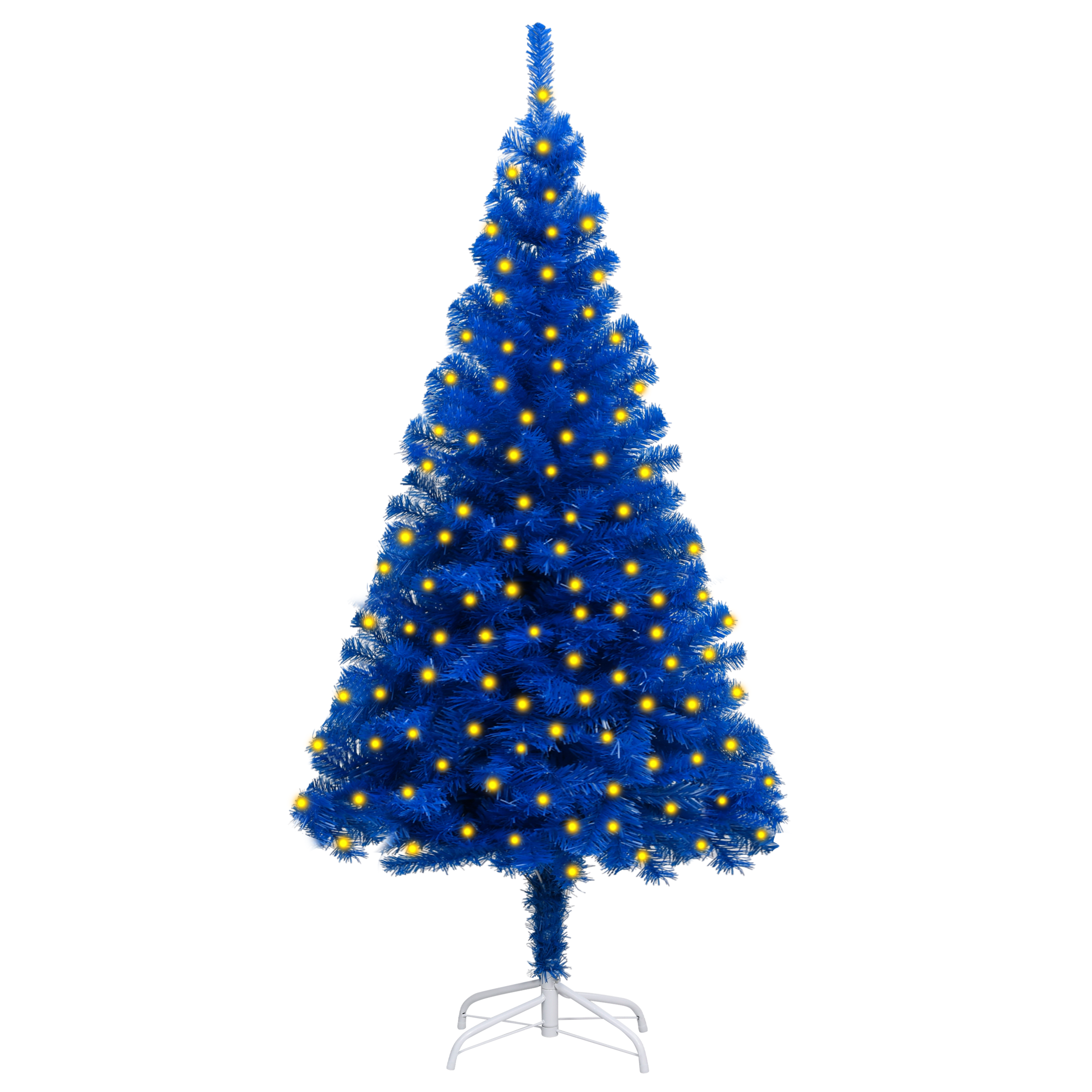 vidaXL Christmas Tree Party Decoration Artificial Tree with LEDs and Stand-39