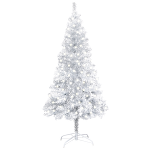 vidaXL Christmas Tree Party Decoration Artificial Tree with LEDs and Stand-118