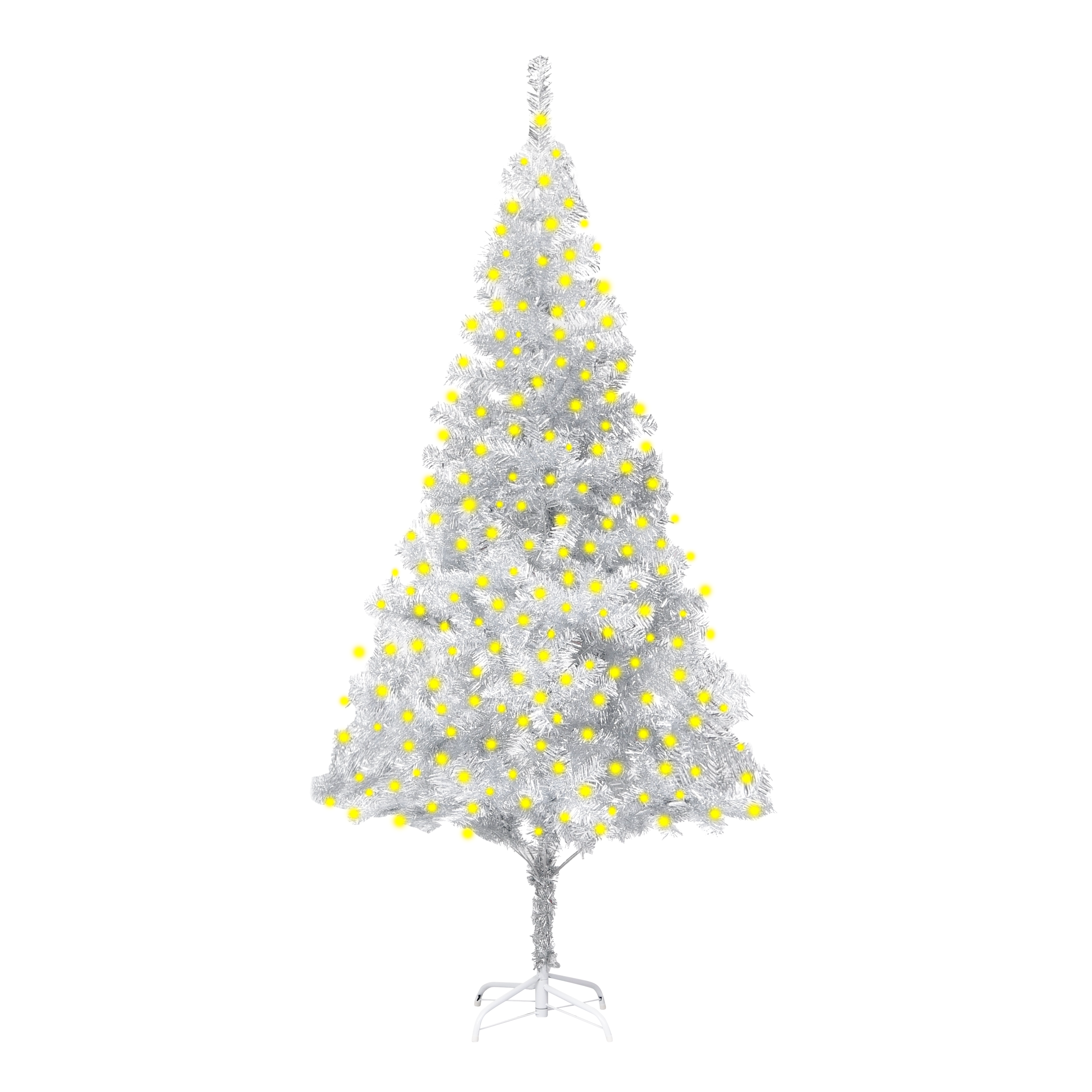 vidaXL Christmas Tree Party Decoration Artificial Tree with LEDs and Stand-89